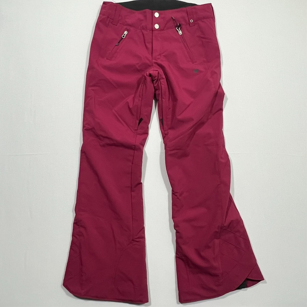 Obermeyer Ski Snow‎ Pants Wine Purple Extended Wear System Teen Bottom XL (18)